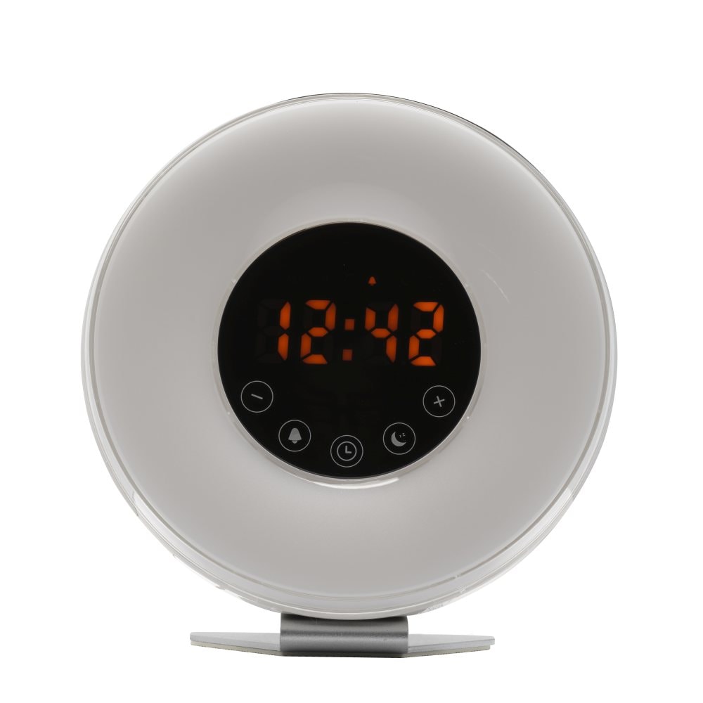 Denver CRL-340 FM clockradio med lyd- og lysterapi