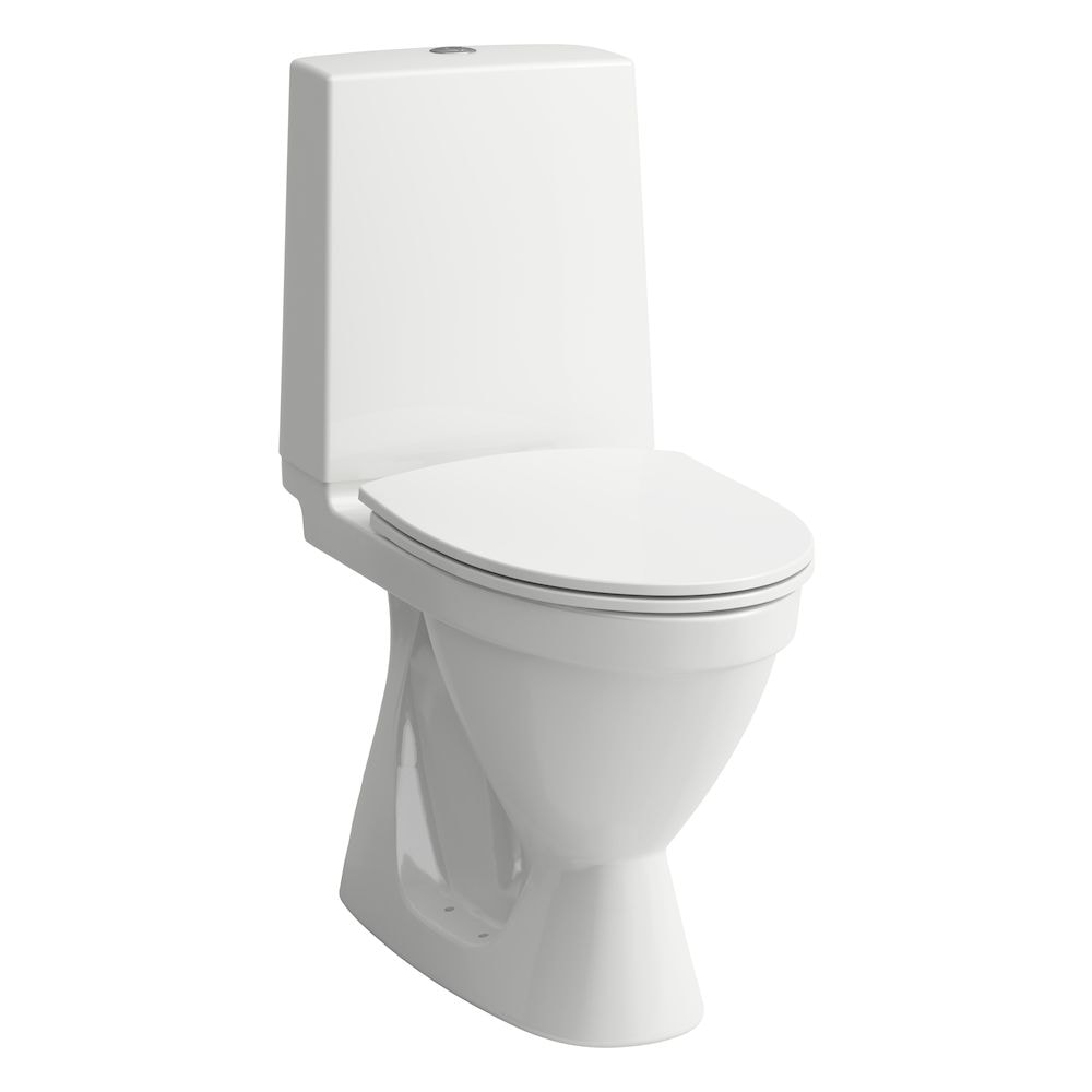 Laufen Rigo toilet med S-lås gulvstående til skruemontering - Gulvstående toilet, Toiletter