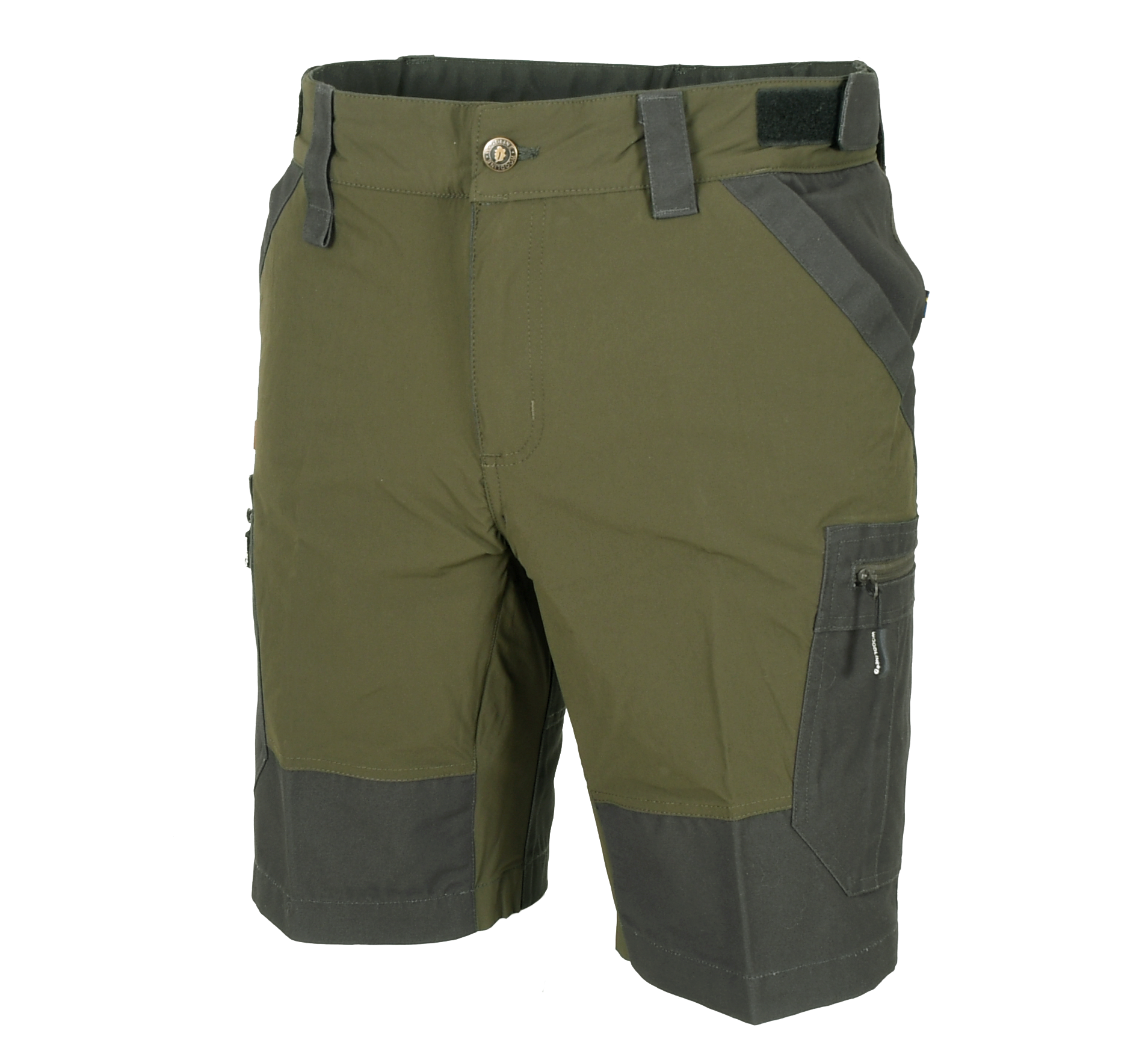 Woodline Shorts Granvik Grøn/Grå - 4XL