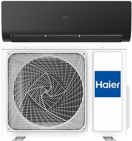 Haier Flexis AS35 varmepumpe i sort mat A++ inkl. wifi