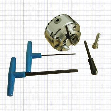 Hawk Spændepatron til Drejning SCK-4ZZ 4" (beregnet til trædrejebænk)