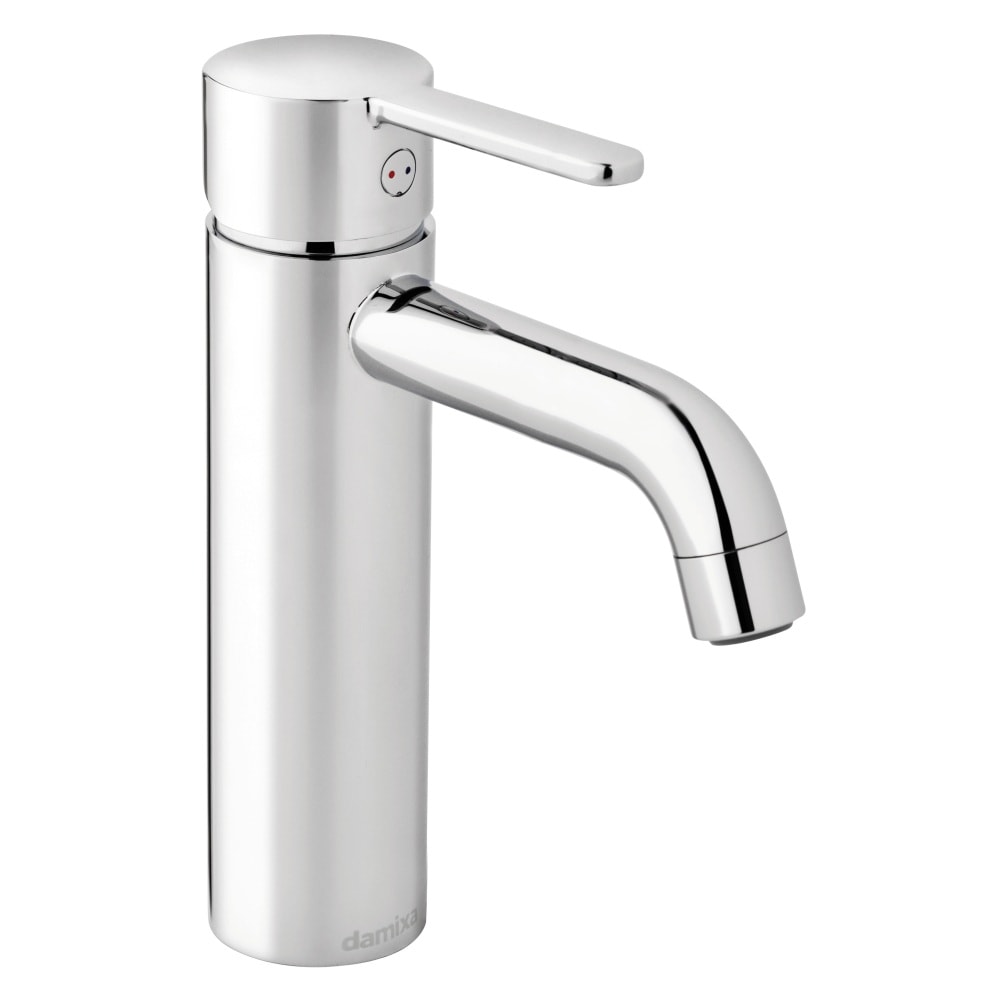 Damixa Silhouet Medium håndvaskarmatur i krom med bundventil
