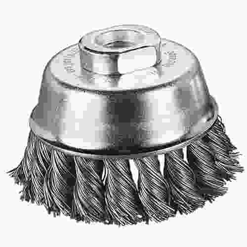 Wolfcraft kopbørste rustfri stål M14 65 mm