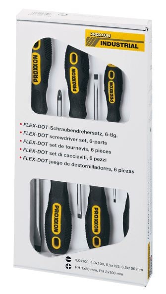 Proxxon Flex-Dot VDE skruetrækkersæt udvendig HX 5,5-13 6 stk.