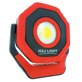 Haj Light LED genopladelig mini-arbejdslampe med magnet og USB lader 700 lumen