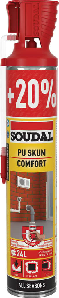 Sodual Soudafoam Comfort PU-skum 720 ml