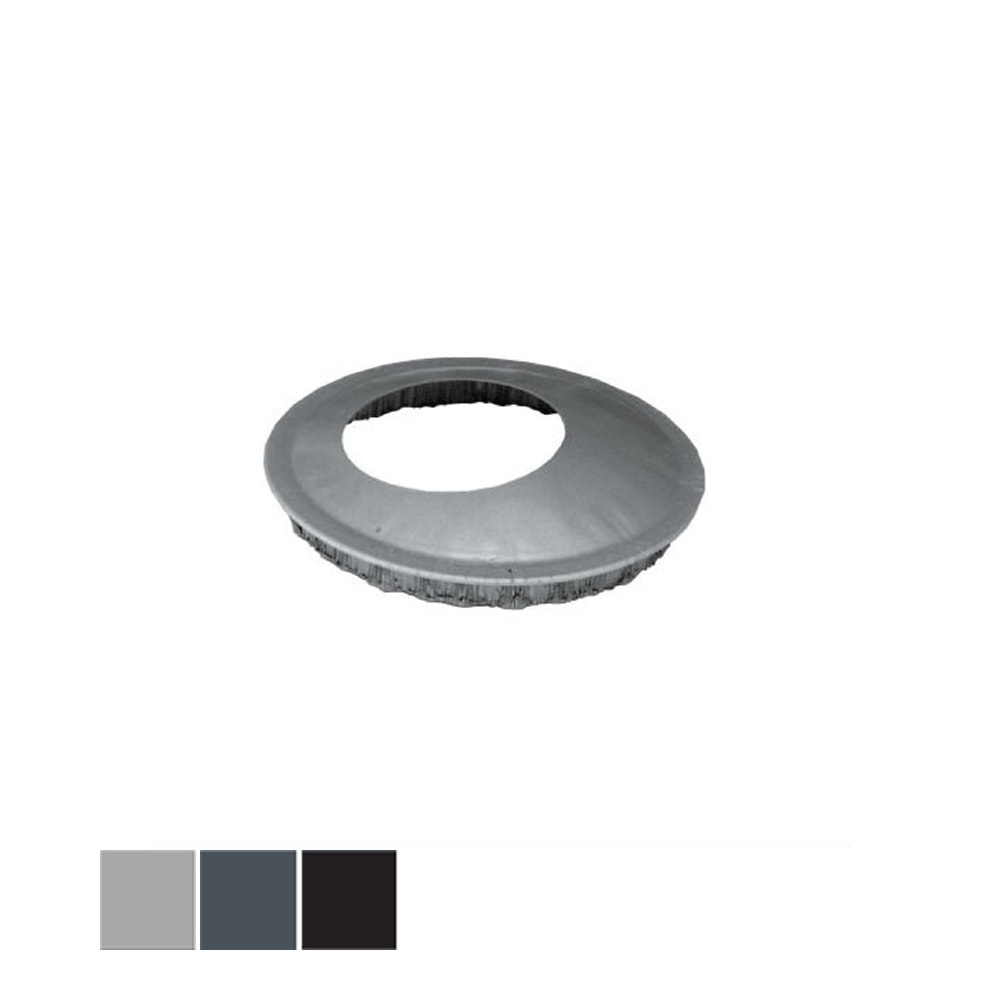 Lindab Rainline BROKP brøndkrave til 110 mm PVC muffe i sort 75 mm