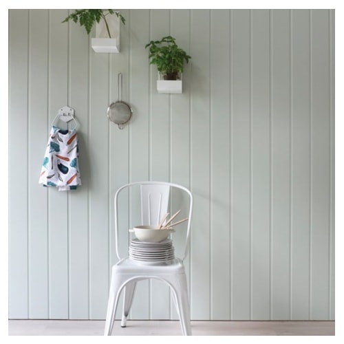 Huntonit Skygge vægpanel soft menthol 11 x 600 x 2390 mm pk. à 2,86 m2