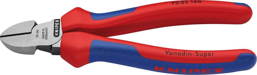 Knipex skævbider, sort atramenteret 140 mm