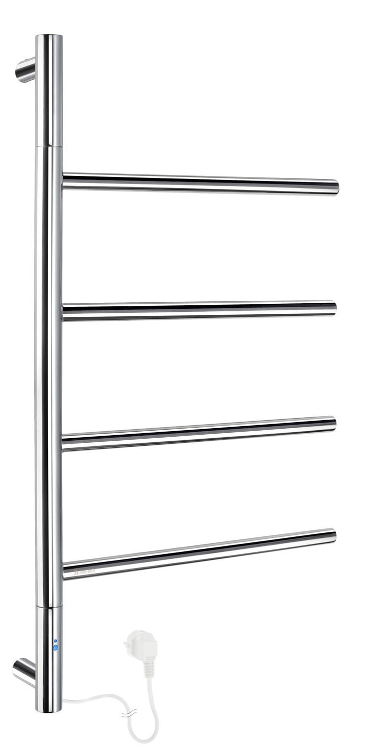 Smedbo Dry håndklædetørrer i poleret rustfrit stål, svingbar 4-arme 40W