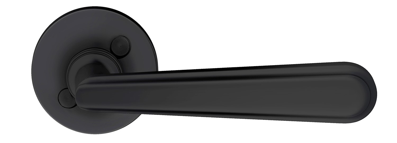 Beslagsboden B155 udendørs dørgreb i sort