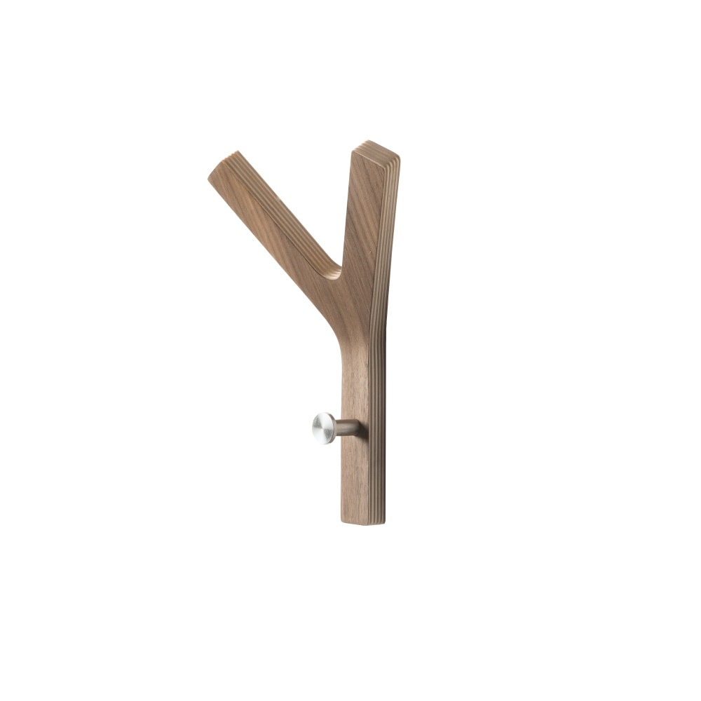 Hoigaard Mini Y-Hook knage i lakeret antracit og stål