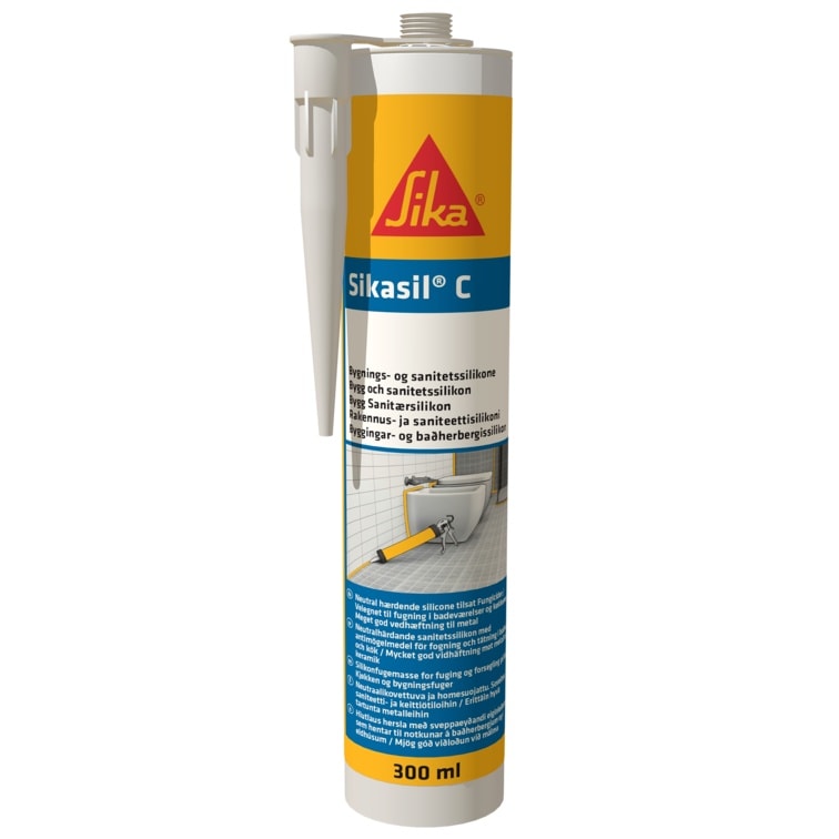 Sika SikaSil C fugemasse 300 ml