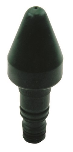 Spulehoved til vandslange.Drain Clean afløbsrenser