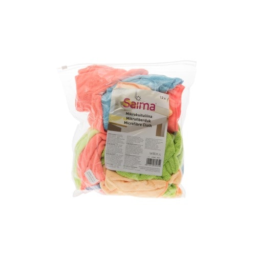 Saima mikrofiberklude 12 stk.