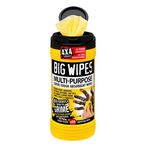 Big Wipes Multi Purpose Black 80 renseservietter 80 stk.