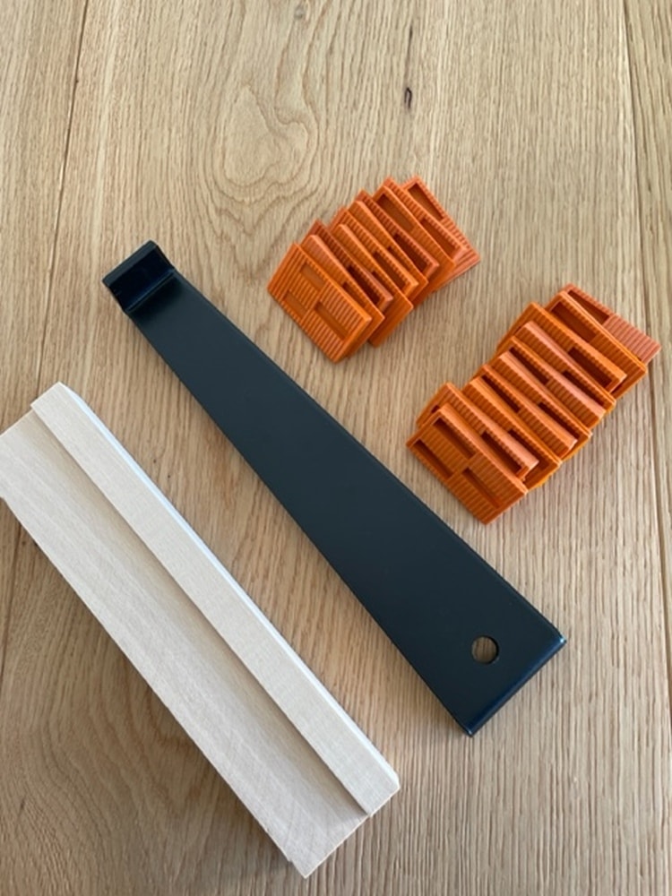 Moland slagklods og trækjernsæt til højtrykslaminat