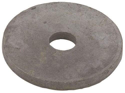 NKT rund kraftig spændeskive. Varmforzinket. Hul: 20 mm. Ø50 mm. 50 stk.