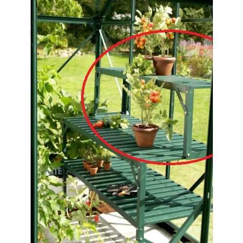 Vitavia top til aluminuíumsbord grøn