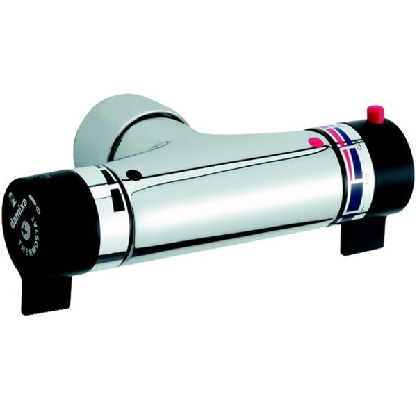 Damixa termostat til indbygningsbatteri medrund kugletap