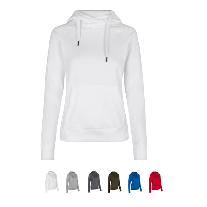 ID Core hoodie dame hvid