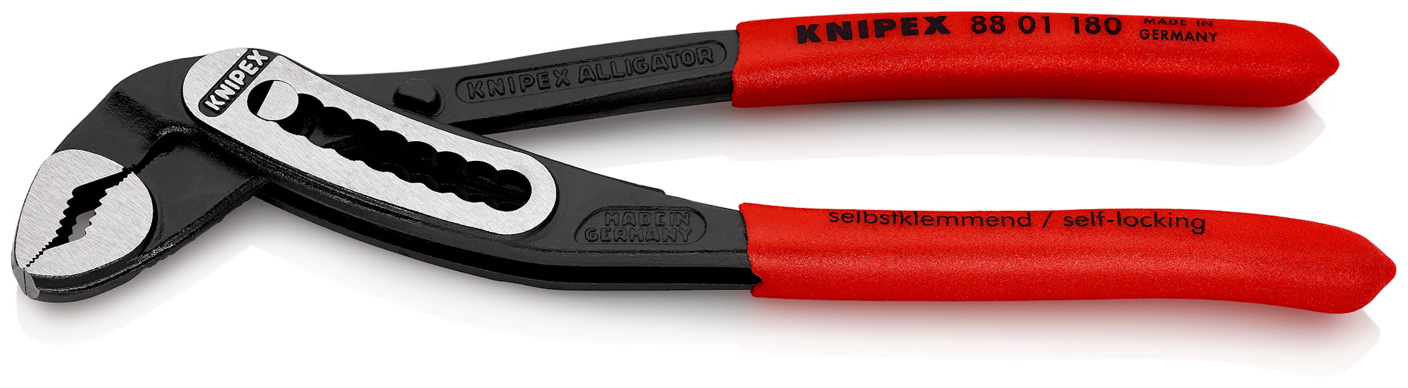 Knipex Alligator vandpumpetang, sort atramenteret 300 mm