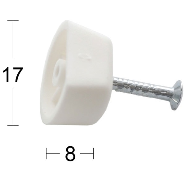 Habo hyldebærer med søm plast 12 stk/pk