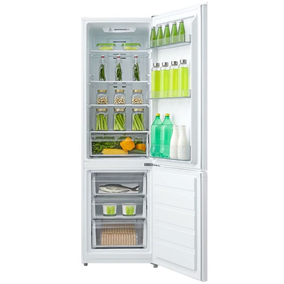 Ecotronic KF260NF køle-/fryseskab hvid 206L + 64L