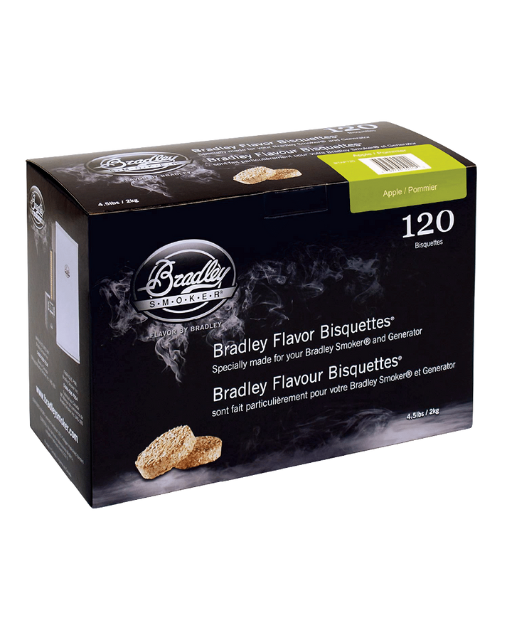Bradley Briketter - Æble 120 stk.