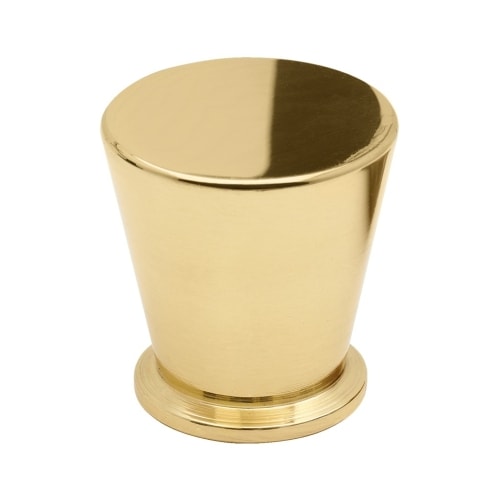 Beslag Design Torp knop poleret messing