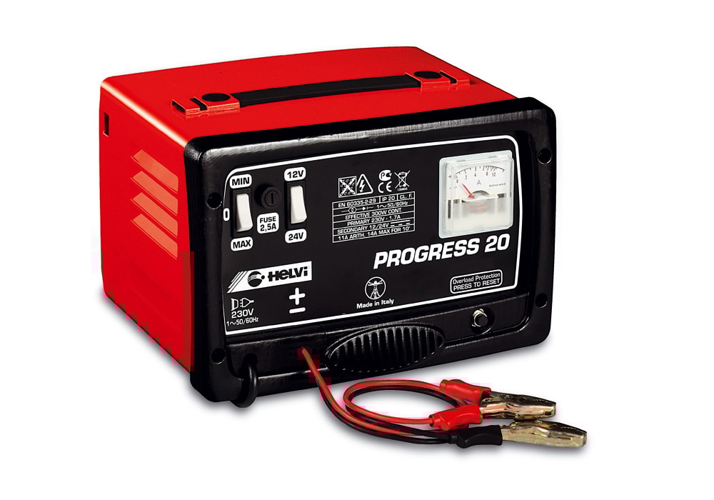 Helvi Batterilader Progress 20 12/24 V 14A