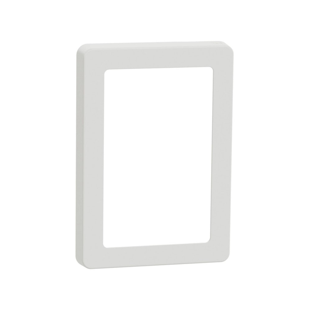 LK Fuga Base 63 designramme hvid 1 1/2 modul