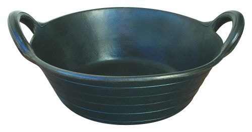 Fuge Gummispand med håndtag 11 l sort