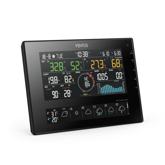 Ventus W850 vejrstation wifi med vind, regn og 10 dages vejrudsigt
