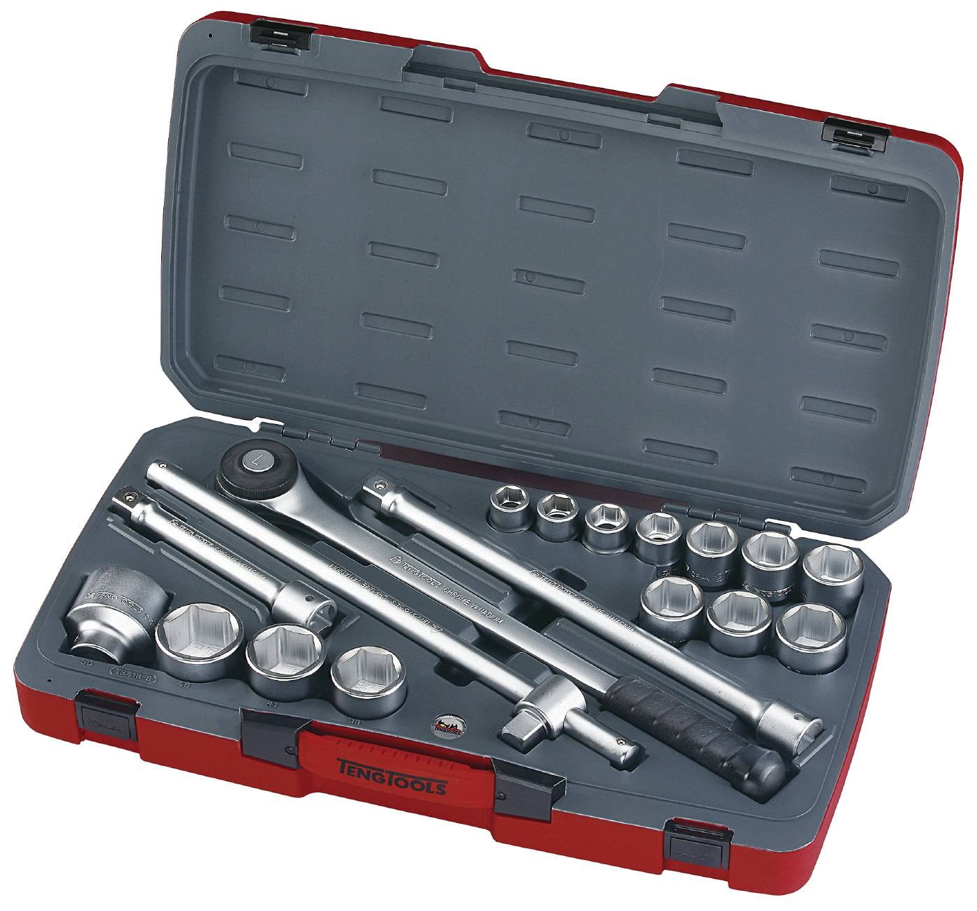 Teng Tools T3418-6 topnøglesæt 3/4" 18 dele