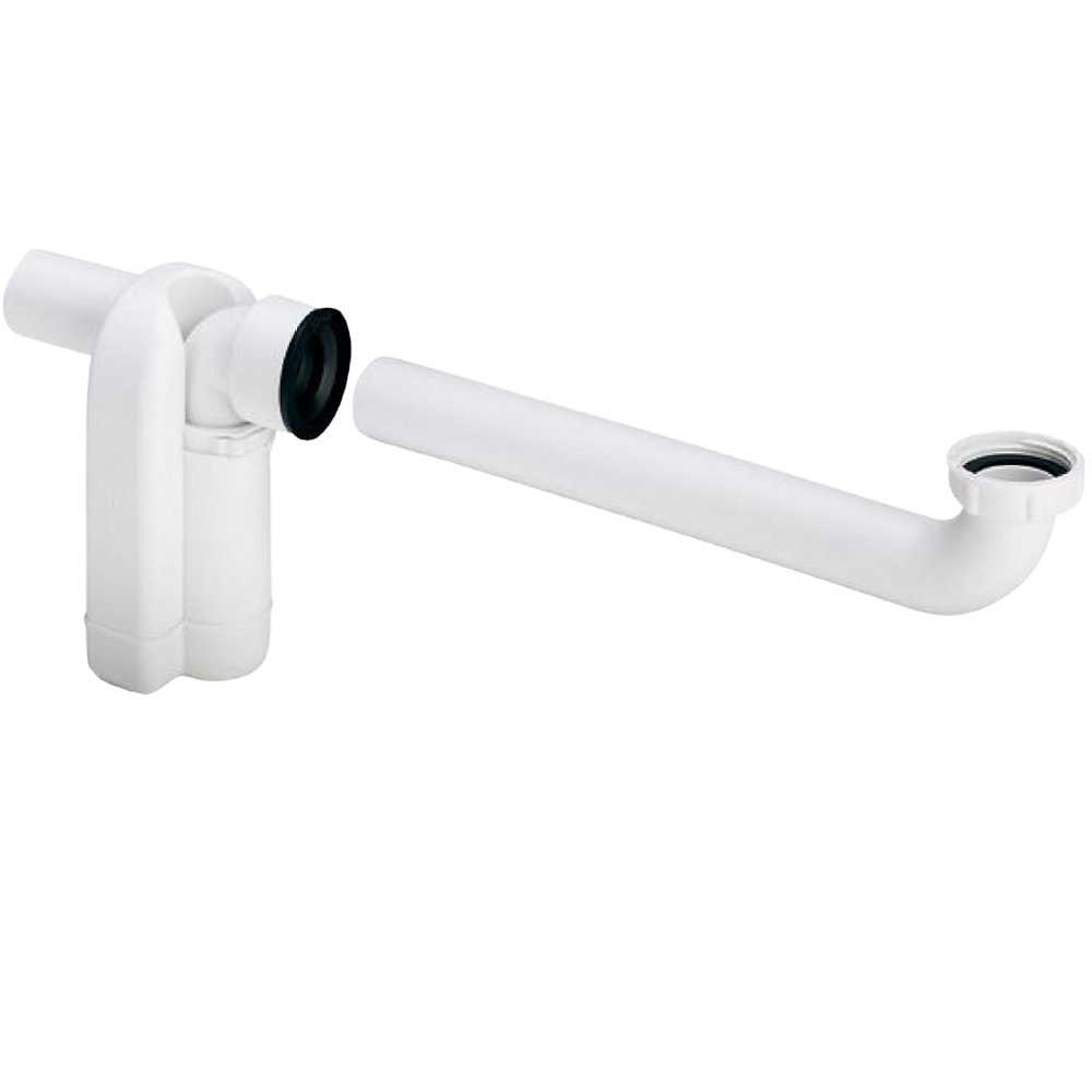 Laufen vandlås til horisontal afløb i væg