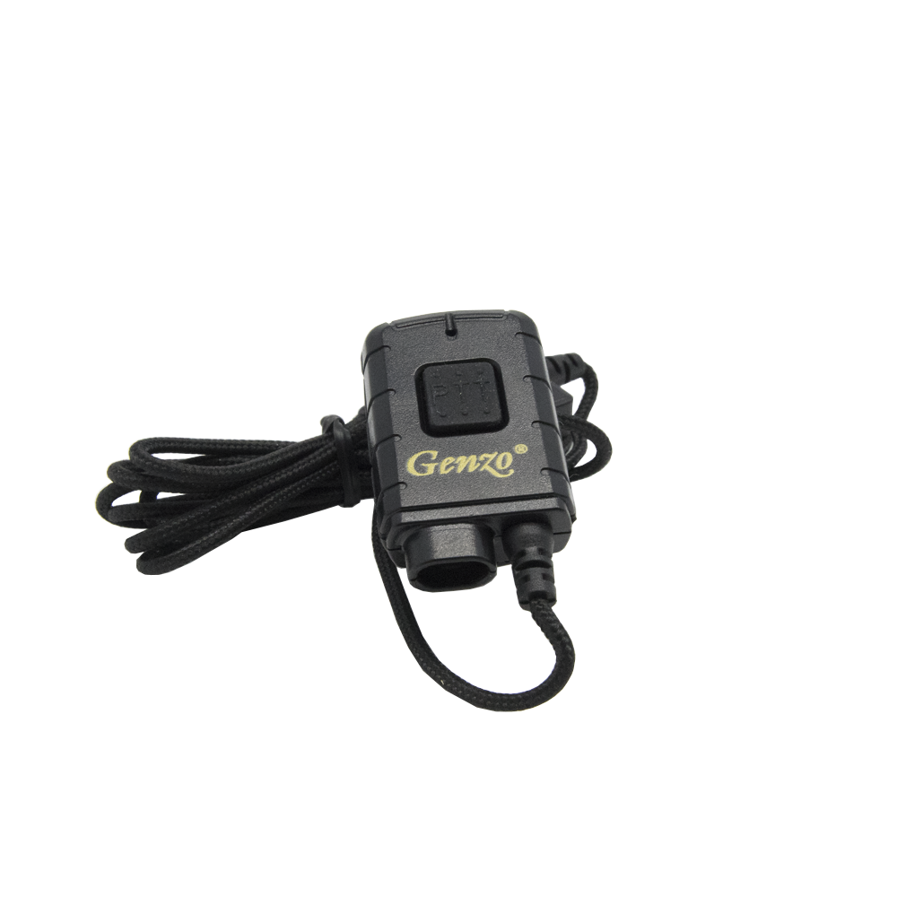 Genzo T-Coil Headset til jagtradio og mobiltelefon
