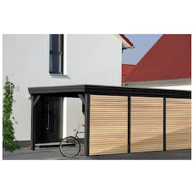 Frøslev Træ Rhombe facadeprofil heatwood 27 x 56 mm pakke à 12 m2
