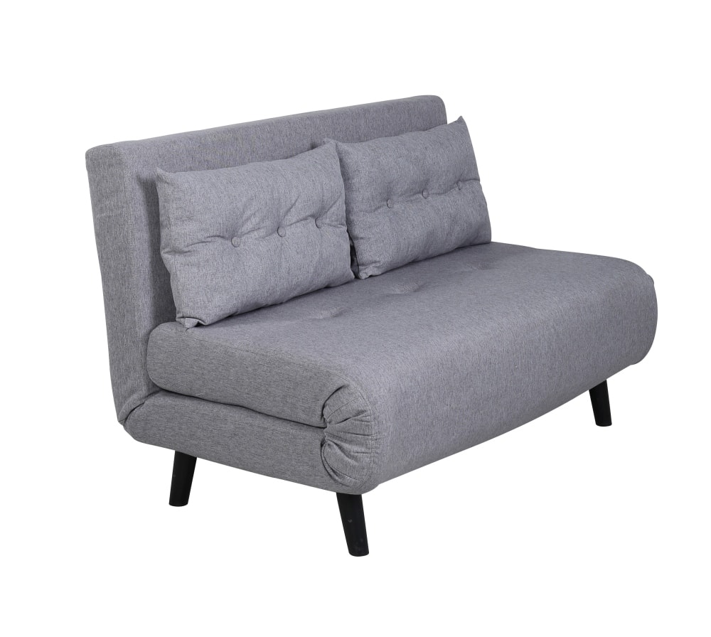 Venture Design Vicky sovesofa i sort/sort velour