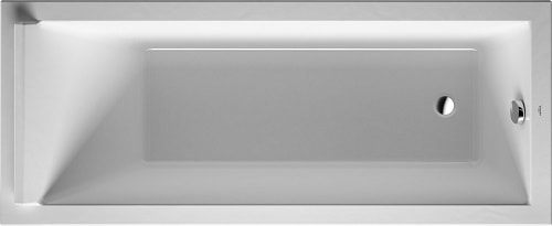 Duravit Starck badekar til indbygning 1 ryglæn 170 x 70 cm