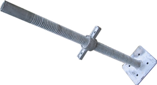 Jumbo fodplade justerebar 0,50 m total højde 0,65 26ST1003