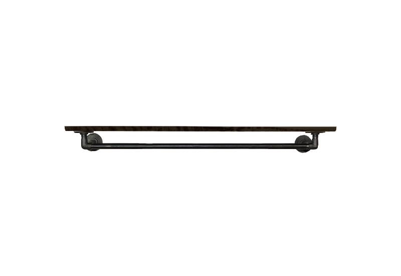 Simple Racks Malmø bøjlestang med hylde 120 cm