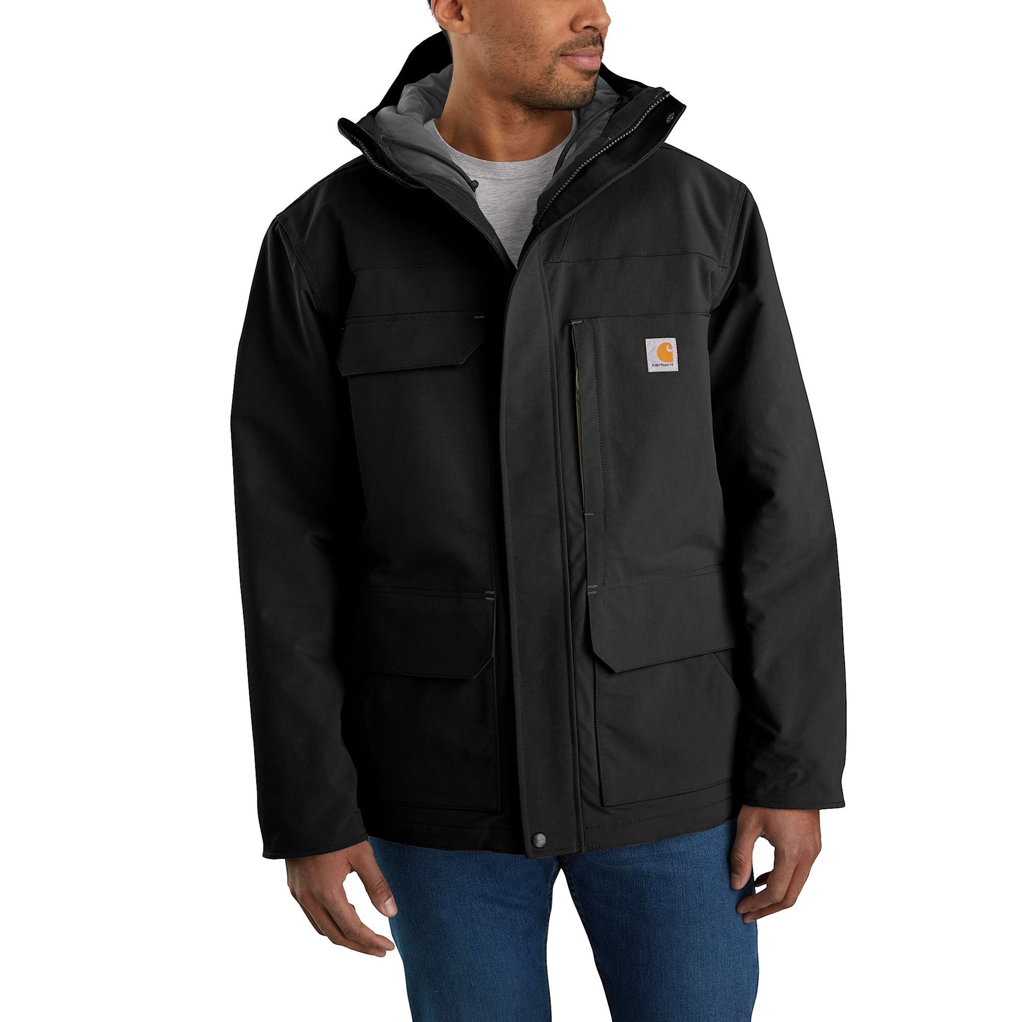 Carhartt Super Dux Bonded Chore Jacket Men Black L