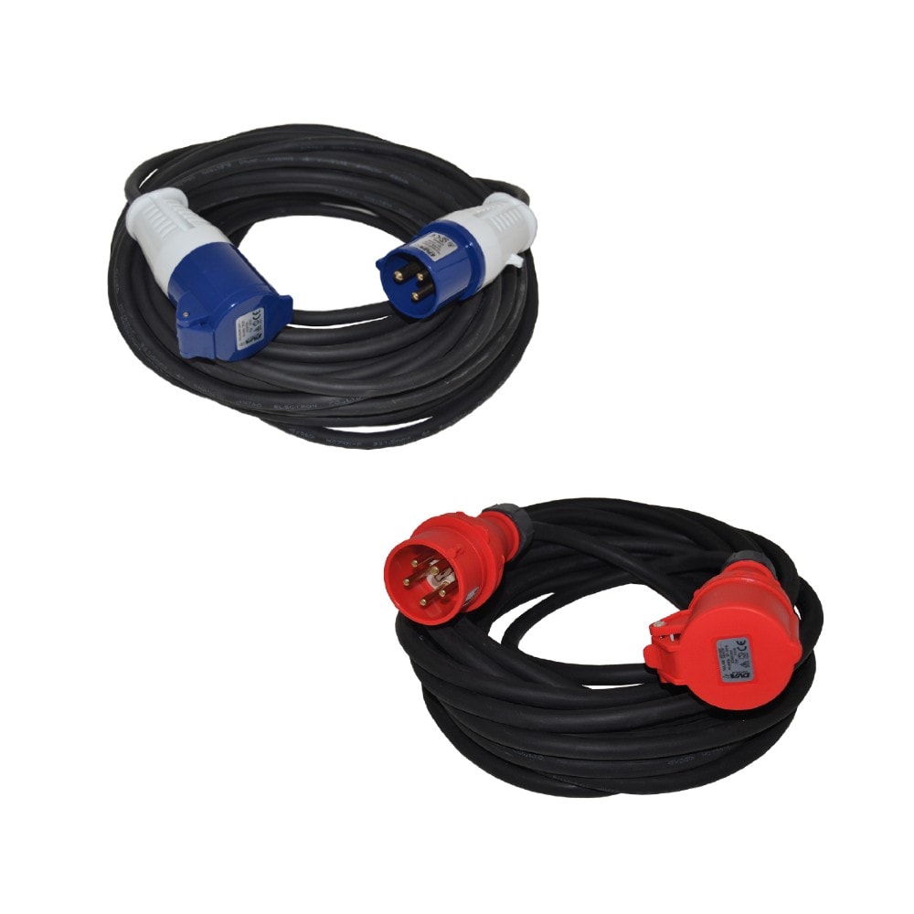 Blue Electric kabelsæt CEE