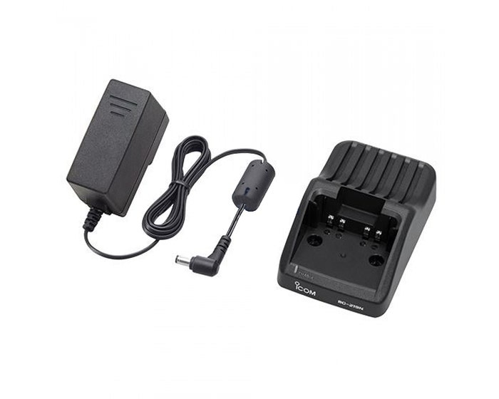 Icom BC-219N Hurtigoplader inkl. AC-adapter til ProHunt D52/M85E Hybrid/3400