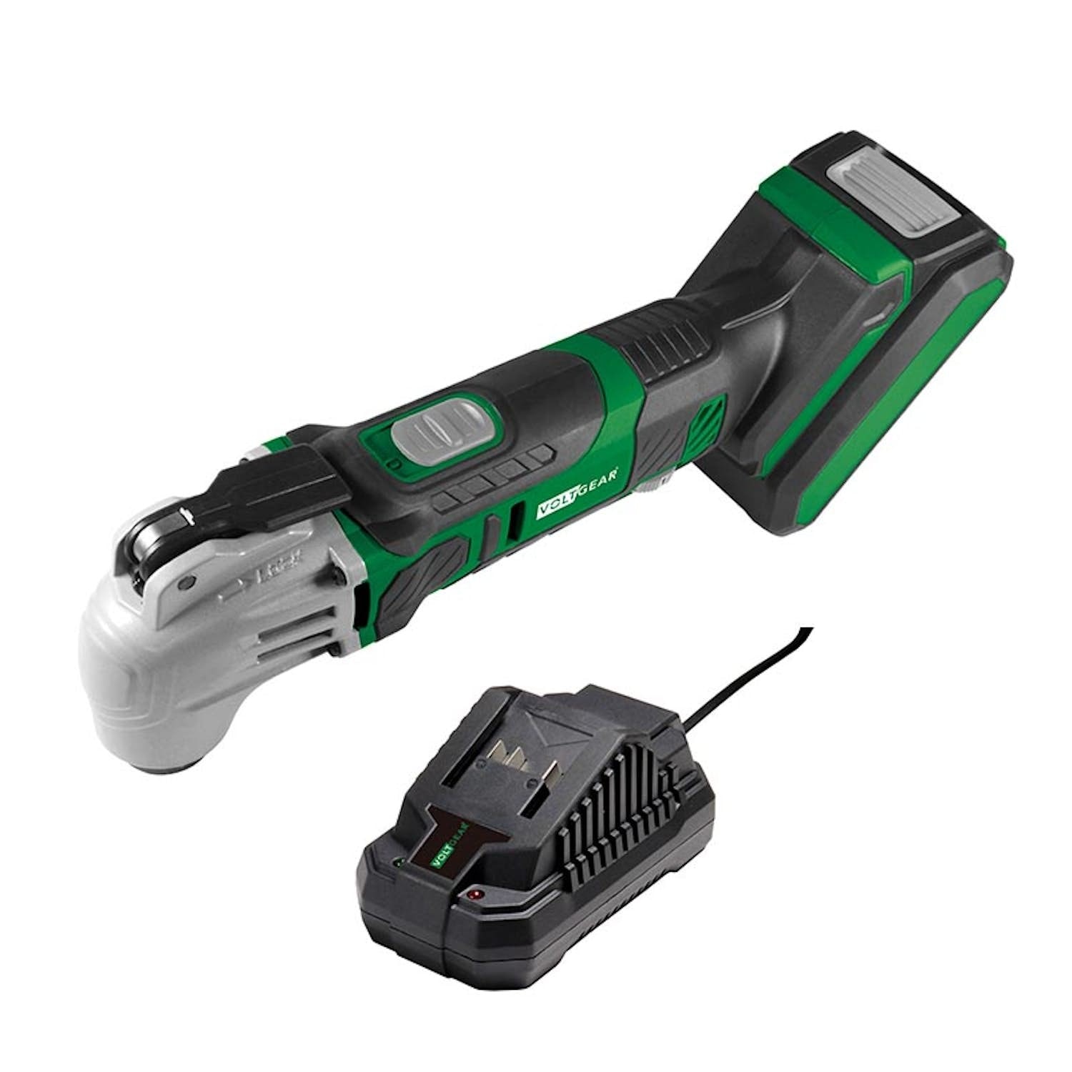 Voltgear Plus 20V multicutter med 2,0 Ah batteri og lader