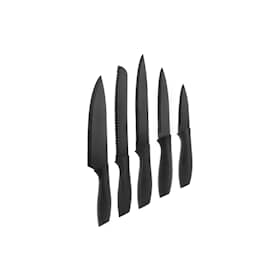 Maku køkkenkniv i stål, sæt med 5 stk.