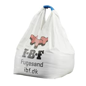 IBF fugesand 0-8 mm ovntørret kvartssand 1000 kg big bag