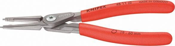 Knipex præcisions-låseringstang til indvendige ringe grå atramenteret 225 mm