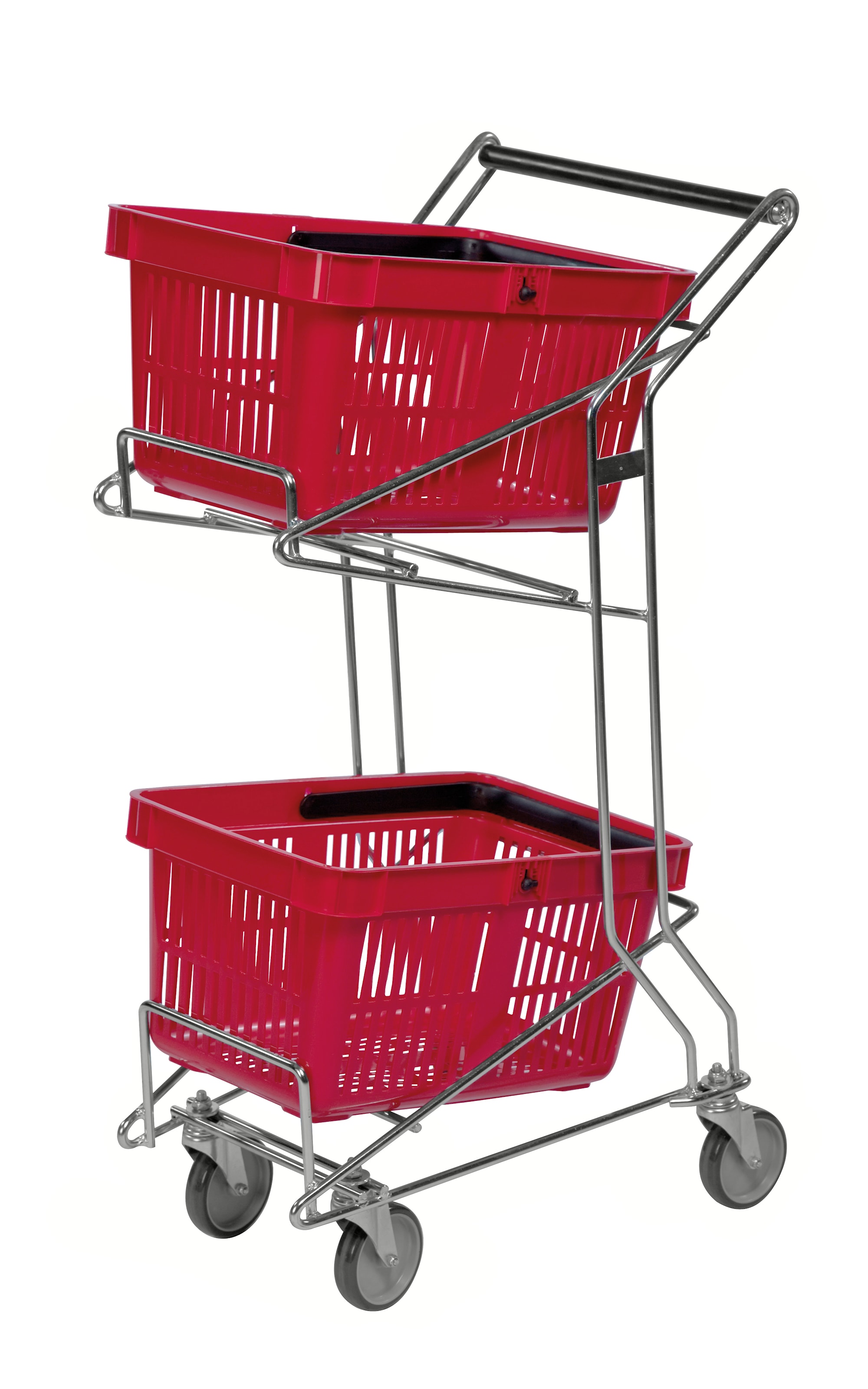 Kongamek elektrogalvaniseret vogn til indkøbskurve KM111013